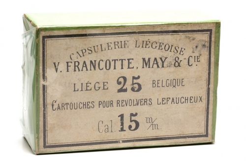 V. Francotte, May et Cie. Pinfire Box